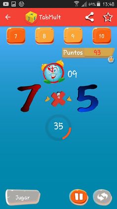 Tablas de Multiplicar -TabMult - Screenshot 2