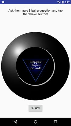 Magic ball decision maker - Screenshot 1