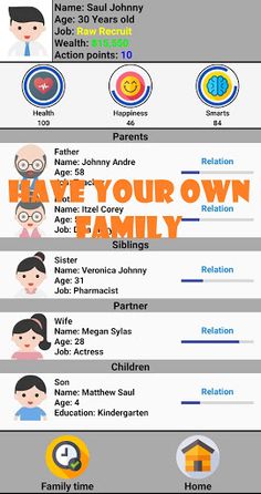 Life sims: ALIRA games - Screenshot 2