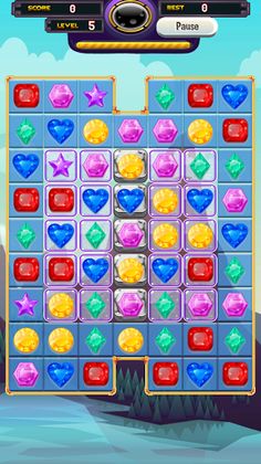 Cryztal Crush - Match 3 Puzzle - Screenshot 4