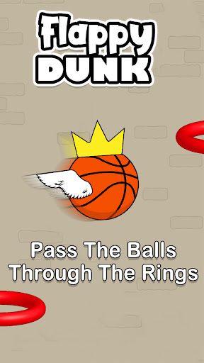 Flappy Dunk Circle - Screenshot 2