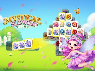 Mystical Flower - Match Tiles - Screenshot 1