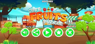 Puzzle: Cute Fruits Game - Screenshot 1