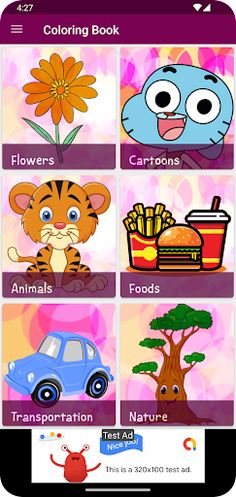 Colouring Book: Games & Colour - Screenshot 2