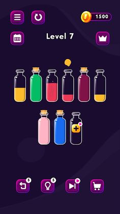 Slime Sort Color Puzzle - Screenshot 3