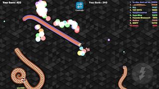 Worms Fun Snake .io - Screenshot 2