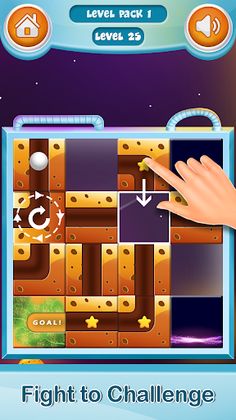 Roll The Physics Ball @ Slide - Screenshot 2