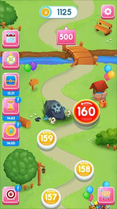 Kitty Jewel Story - Match 3 - Screenshot 4