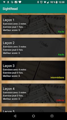 Musicio Sight Reading - Screenshot 4