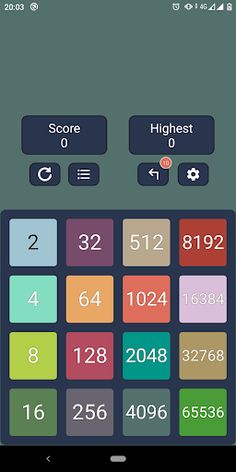 Classic 2048 Game - Screenshot 2