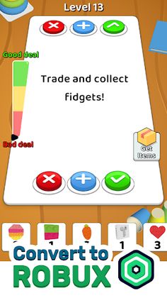 Fidget Trade Roblominer Robux - Screenshot 3