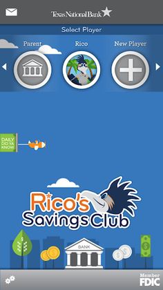 Rico's Savings Club - Screenshot 1