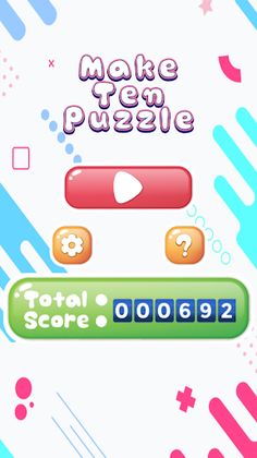 Make Ten Puzzle - Screenshot 1