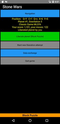 Block Puzzle Stone Wars - Screenshot 3