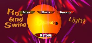 Roll And Swing Light Ball Game - Screenshot 1