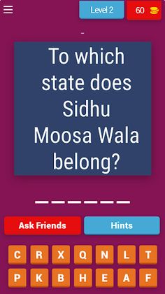Sidhu Moosa Life quiz - Screenshot 3