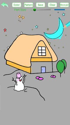 happy doodle - painting game - Screenshot 4