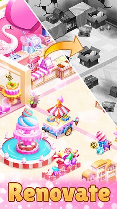 Merge Restaurant: Makeover - Screenshot 3