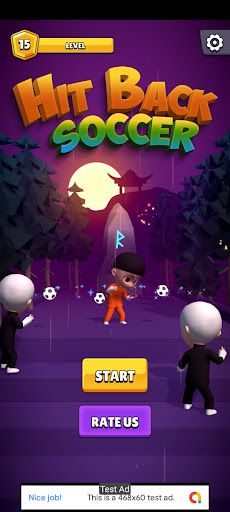 Hit Back Soccer - Screenshot 2