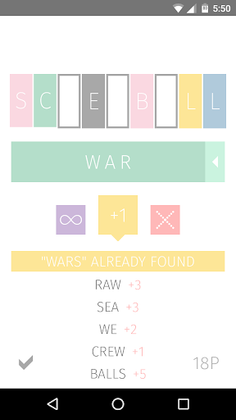 WORDCEPTION - Word Game - Screenshot 3