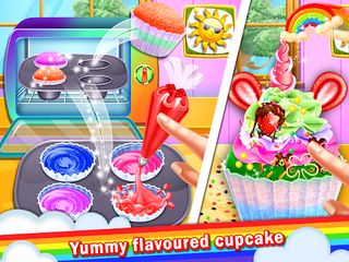 Sweet Unicorn Cupcake Maker - Screenshot 3