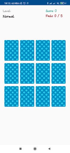 Alex memory game - Screenshot 1