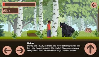 Growing Up Ojibwe: The Game - Screenshot 1