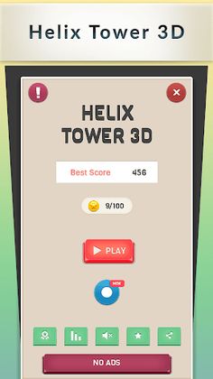 Spiral Helix Bounce Ball 3D - Screenshot 2