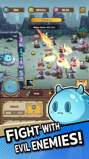 Slime Castle — Idle TD Game - Screenshot 1