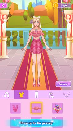 Princess Doll Fashion Dress Up - Screenshot 4