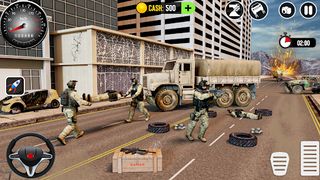 Army Car Games Truck Driving - Screenshot 1
