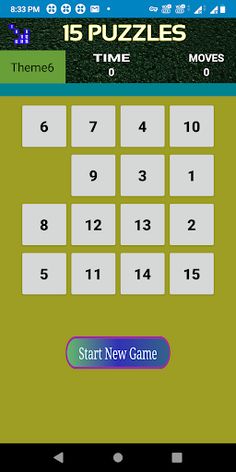 15 PUZZLES - Screenshot 1