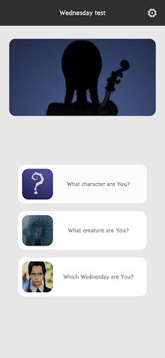 Wednesday: Quiz - Screenshot 1