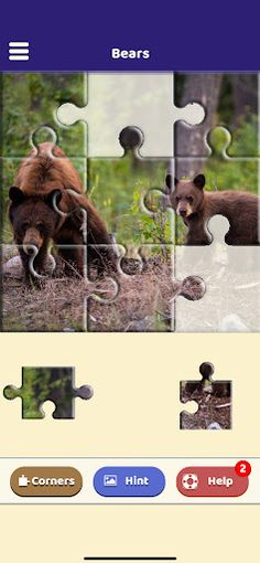 Bear Love Puzzle - Screenshot 1
