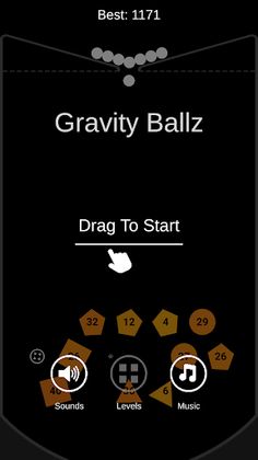 Gravity Ballz - Bricks Breaker - Screenshot 1