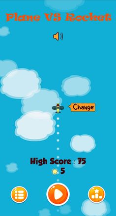 Plane vs Rocket - Screenshot 1