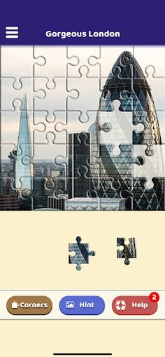 Gorgeous London Puzzle - Screenshot 3