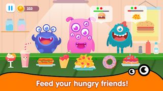 Kitchen monster games for kids - Screenshot 1