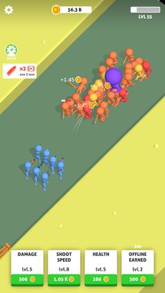 Idle Army: Stickman Gunners - Screenshot 2