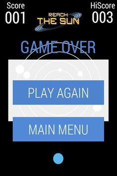 Reach The Sun Challenging Game - Screenshot 1