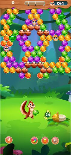 Bubble shooter squirrel pop 2 - Screenshot 4