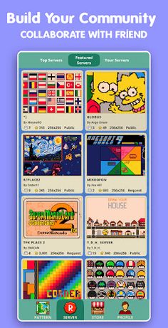 R Place - Pixel Battle Online - Screenshot 3