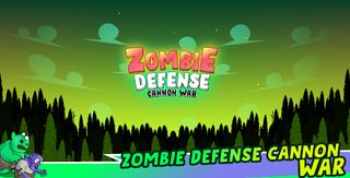 Zombie Defense - Cannon War - Screenshot 1