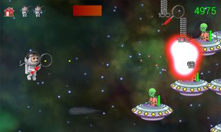 Alien vs Astronaut Game - Screenshot 3