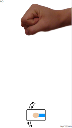 Schüttel Schere Stein Papier - Screenshot 1