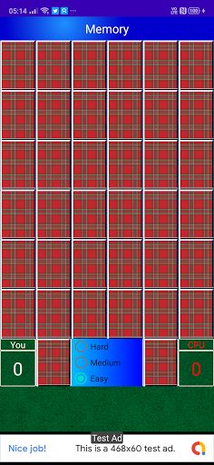 Memory(Card Game) - Screenshot 2