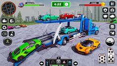 US Car Truck Transport Game3D - Screenshot 2