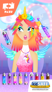 Girls Hair Salon Unicorn - Screenshot 1