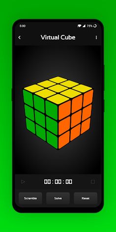 CubeX - Solver, Timer, 3D Cube - Screenshot 4