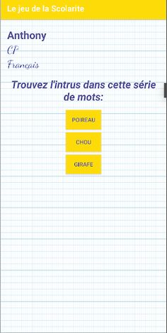 Le jeu de la Scolarité - Screenshot 4